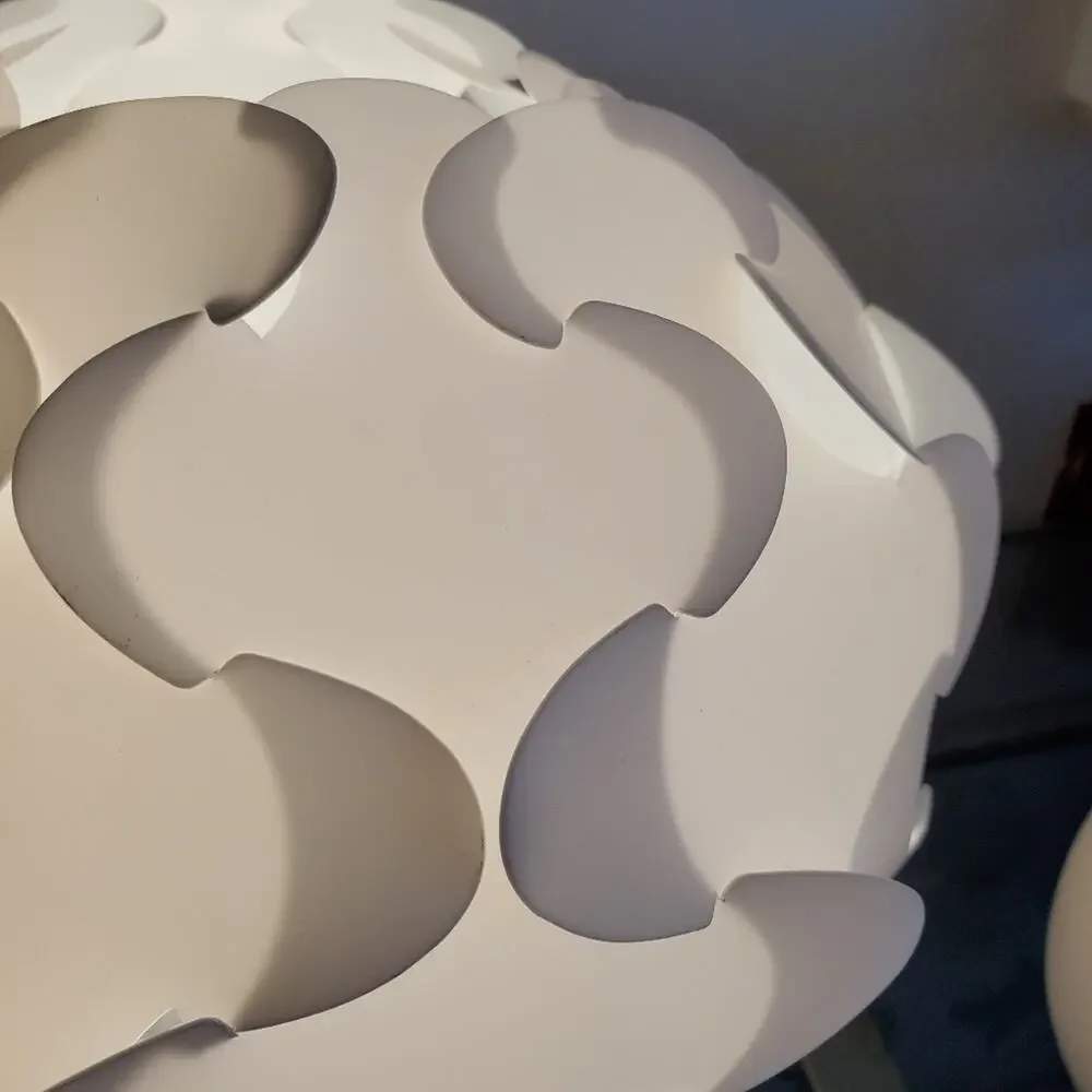 Ikea Interlocking Pieces Fillsta white Table Lamp